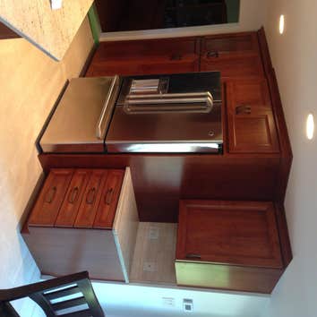 Ulmer kitchen New Kitchen cabinets and flooring.