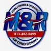 M&R Air Conditioning logo