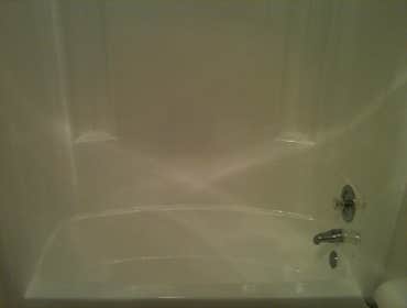 Tub and Shower Enclosure Reglaze Before and Afters This owner thought this tub was going to need replaced and was worried because they were on a budget