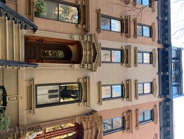 Facade Restoration Cornice repair and repaint.
Facade waterproofing and paint.