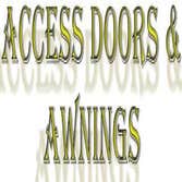Access Doors and Awnings We sell, service, and install garage doors and openers, retractable awnings, storm doors, gates, and gate operators. In busin