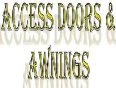 Access Doors and Awnings We sell, service, and install garage doors and openers, retractable awnings, storm doors, gates, and gate operators. In busin