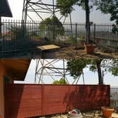 African mahogany fence.