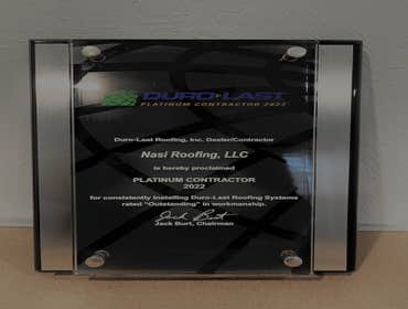 Photos by Nasi Roofing LLC #9 "? Honored to be recognized as a Platinum Contractor! ? Joining the elite top 3% of contractors for our commitment to hig