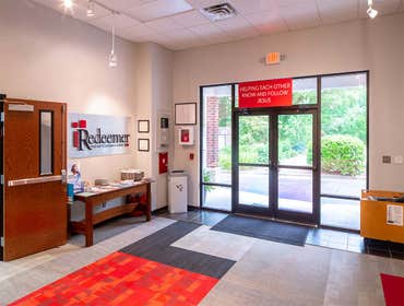 Redeemer presbyterian church interiors