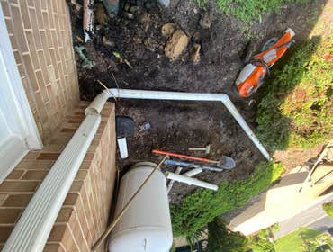 Photos by Madlandscape #2 Underground Drainage Pike done for a customer. I was very pleased because flower bed kept getting flooded every time it raine