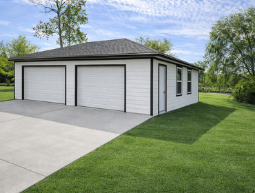New Garage Structure by DHY Texas Builders