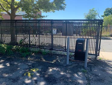 Fence Install with Automatic Gates
