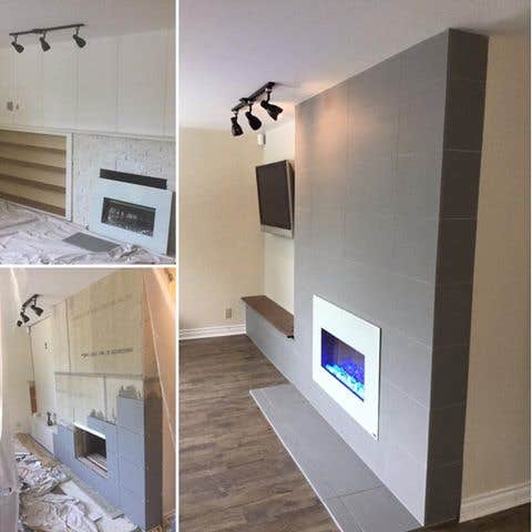Fireplace Refinishing