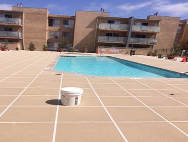 Pool Deck Resurfaced (After)