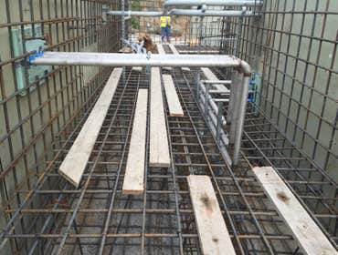 Stainless Steel Pipe Install