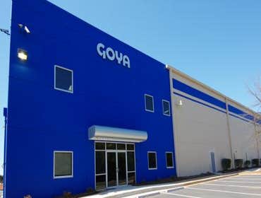 Demolition & Concrete Work Install for Goya Distribution Center This project was for concrete construction for the front stoop of the new Goya Distribu