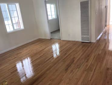 Photos by Custom Hardwood Flooring Refinishing Installation #3 Sand hardwood flooring and refinish with three coats of polyurethane finish