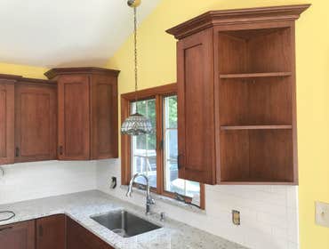 Fairlawn Fully Custom Kitchen Renovation Fully custom Kitchen Cabinet fabrication and installation