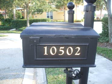 Pelican Preserve Painted 59 mail boxes