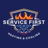 Service First Heating and Cooling logo