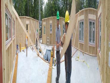 Build SMART Wall Panels - Canada House