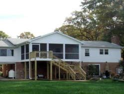 Photos by Koval Construction Inc #6 REMOVED OLD 2ND FLOOR DECK, ADDED SCREENED PORCH