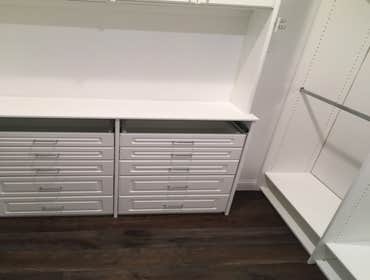 Bathroom Remodel & Walk-In Closet A bathroom remodel and walk-in closet remodeling job