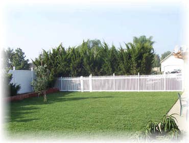 FENCING . SOD, IRRIGATION