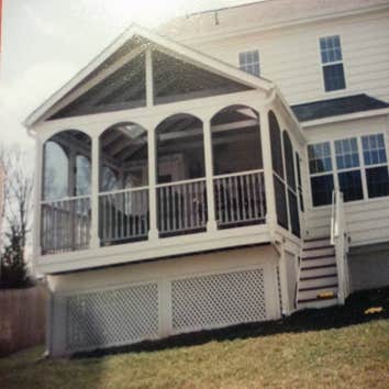 Addison Carpentry Project 1 Remodeling ,decks, screen, porches, garages, additions, built in shelves and cabinets