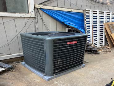 Photos by RK Mechanical Air Services Inc. #8 Scope of work
Heat pump system replacement
Split Heat Pump 14.3 SEER2, Single Stage, 5 tons
Ducted Air Han
