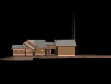 cad rendering montana