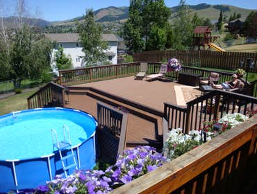 Deck completed