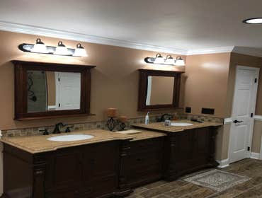 Photos by Bathroom Remodeling, Flooring, Cabinetry & Painting Ind. Contractor Specialist #1