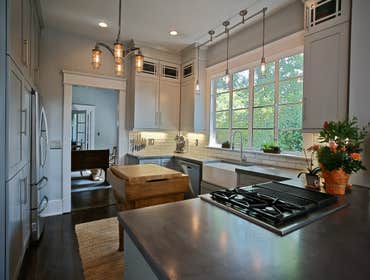 Grant Park Home Renovation Created new master suite and master bath, total kitchen remodel/update, and custom built new screened porch off back of home