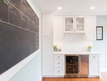 Transitional Family Kitchen in Plymouth Meeting, PA