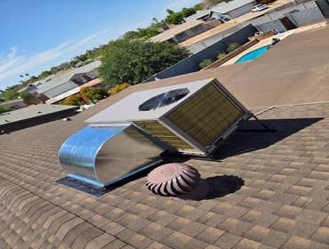 package heat pump installation