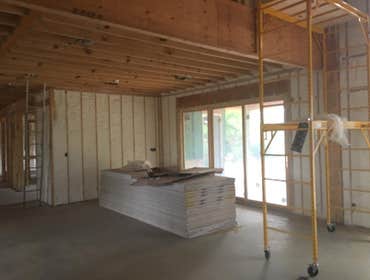 INSULATED WALLS AND ATTIC