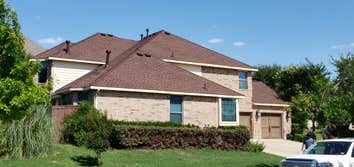 Photos by Asp Roofing & Construction #2 After a recent hailstorm in the Heritage area destroyed the roof on this single-family residence. We were able 