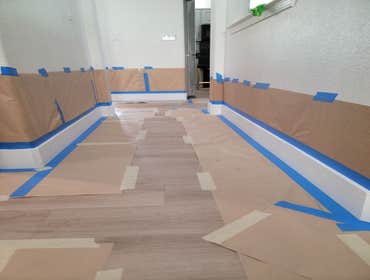 Fine Design Remodeling resume painting, frame, tile, cabinet install, shower, more.