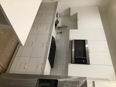 Photos by Corniel Construction LLC #4 Renovation of 3 bedroom apartment with custom cabinets kitchen and bathroom November 2019,