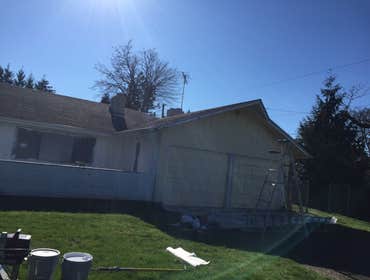 before painting