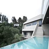 Mulholland Drive House-2005 I worked on the main design massing form with Arshia back in 2005. This was a NULL-LAB design back then.