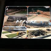 Landscaping - Exterior work Demo existing ground cover and provide NEW SOD, New lighting uplights in front, create drought tolerant walkway with white 
