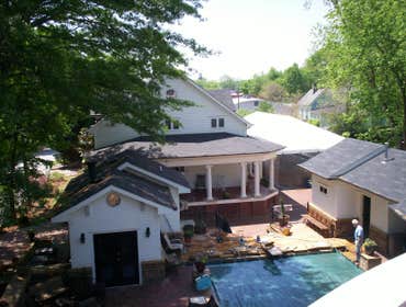 COMPLEX VIEW FROM DECK