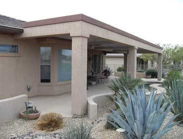 Custom Patios We offer quality work that is unmatched. All our products are built to code and with your satisfaction in mind.