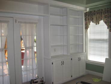 Addison Carpentry Project 1 Remodeling ,decks, screen, porches, garages, additions, built in shelves and cabinets