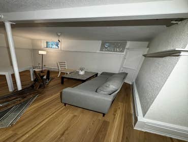 Photos by Monumental Construction #19 We transformed an old, Flooded and Rotten basement into a new clean and modern space, we made a half bathroom and