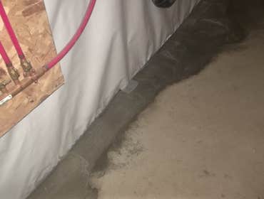 Concrete has dired