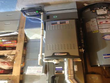 Furnace installs, one ductless heat pump and an a/c install