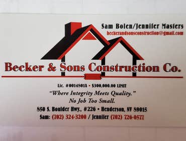 Photos by Becker and Sons Construction #1