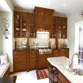 Kitchen/Addition Project was a 16'x22' living room, kitchen, and mud room with storage addition. Located in the Pottstown, Pennsylvania area.