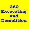 360 Excavating and Demolition Company logo