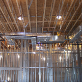 A whole interior of a house remodel