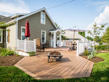 Exterior Remodel Created outdoor living space for family to enjoy outdoor areas.